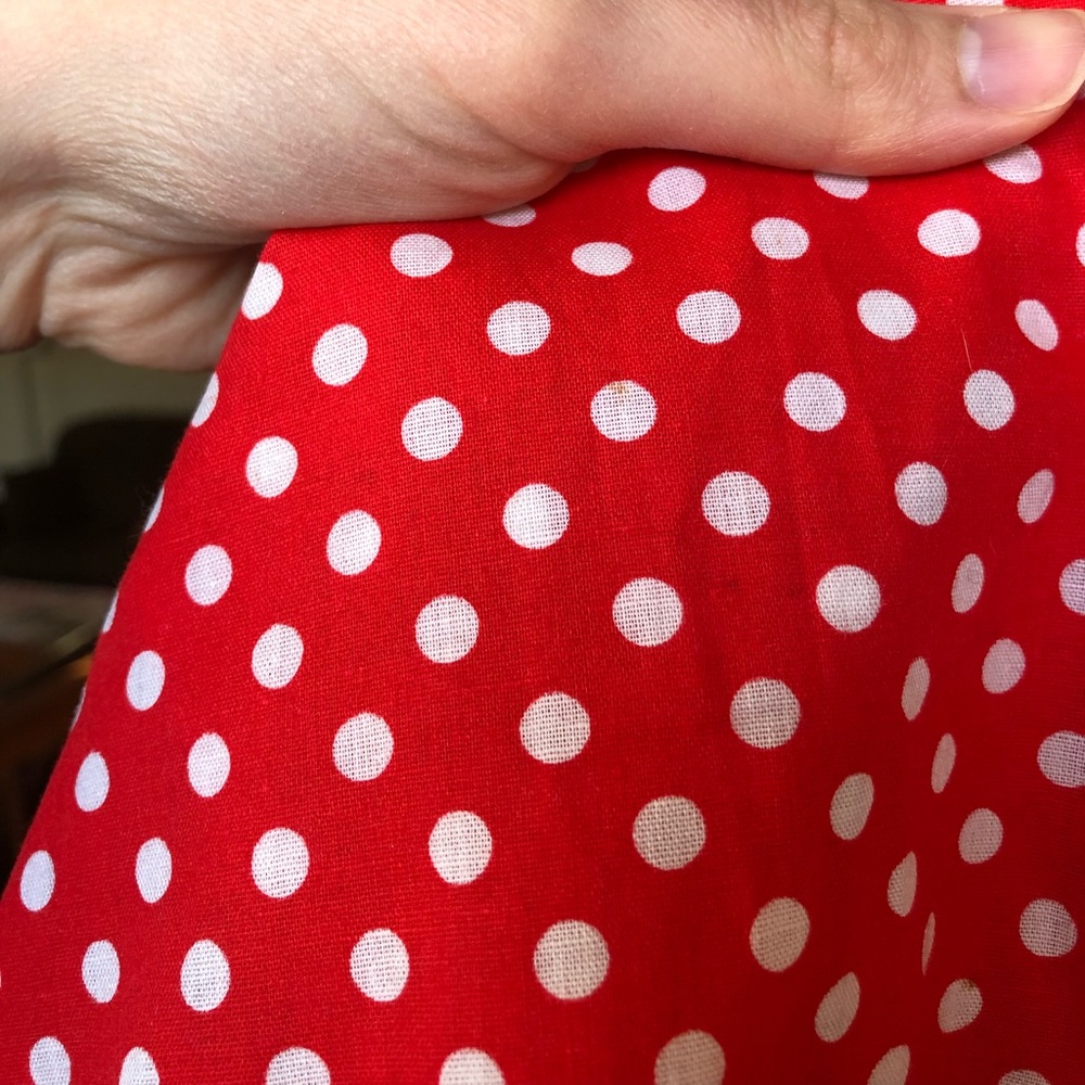 vintage 1970s polka dot button down shirt with disco collar from shirt accent - Picture 9 of 11